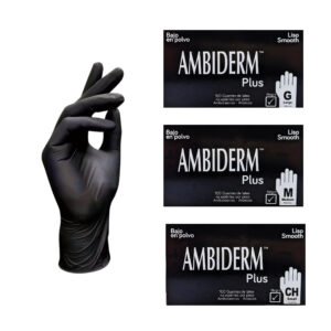 Guante Latex AM BLACK